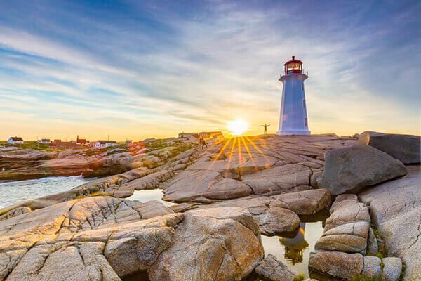 Peggy's Cove Sunset, Dinner + Halifax Night Tour